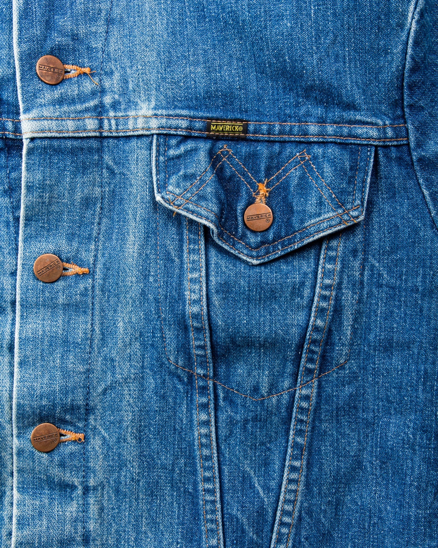 Vintage Blue Bell Maverick Type 3 Denim Jacket