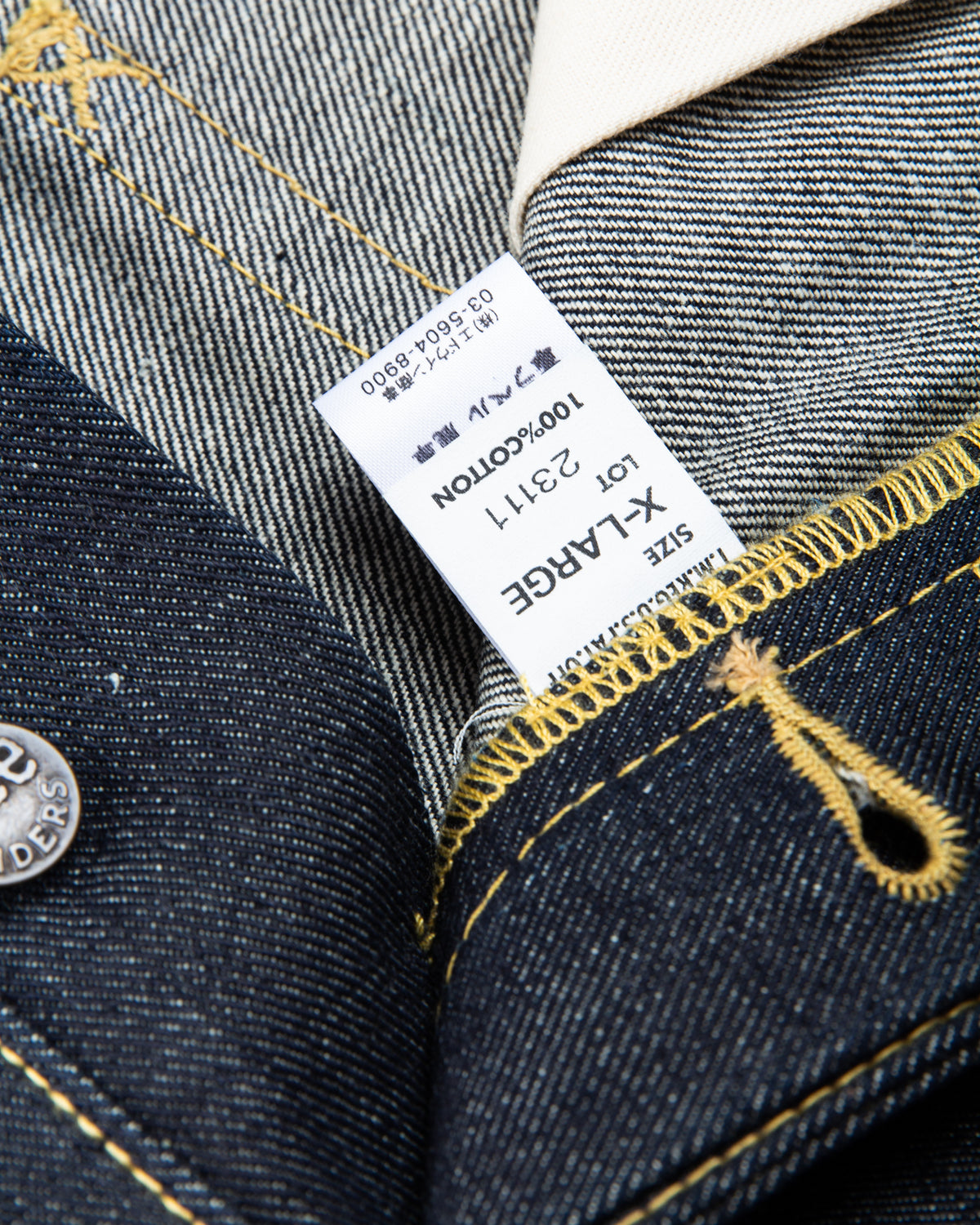 Second Hand Lee Repro Buddy Lee Jeans Size XL