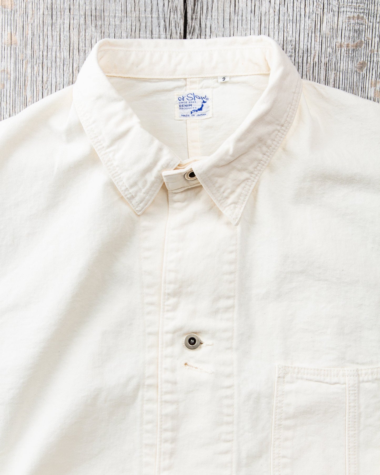 OrSlow 1940's Coverall Jacket Denim Ecru