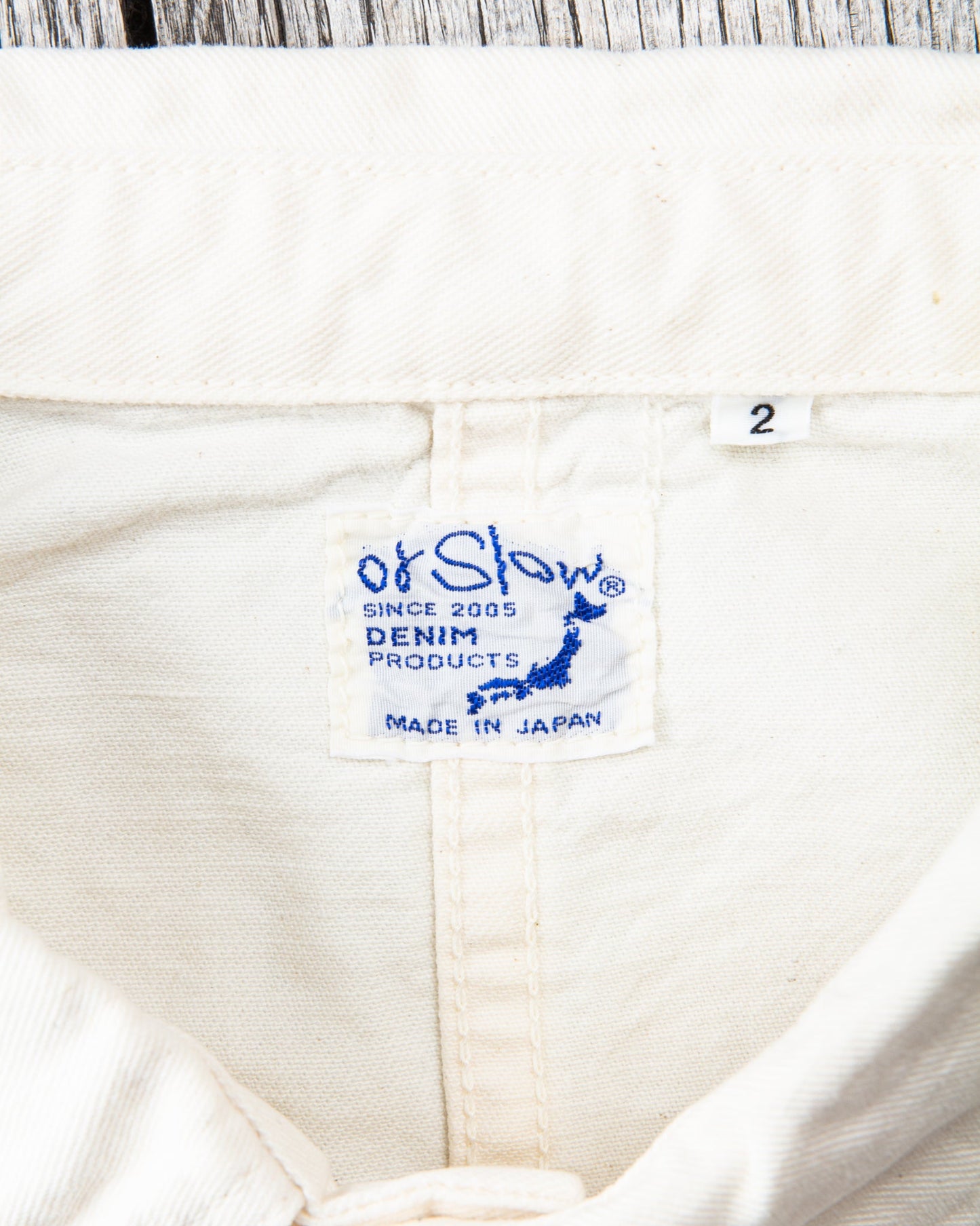 OrSlow 1940's Coverall Jacket Denim Ecru