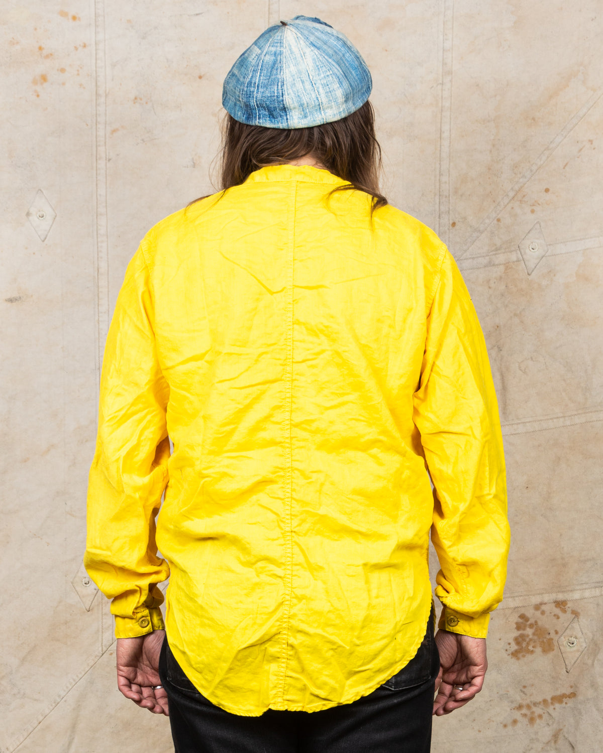 Tender Type 441 Compass Pocket Shirt Turmeric Dyed