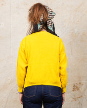 Tender Type 740 Bucket Pocket Rib Shoulder Cardigan Turmeric Dyed