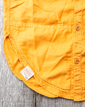 Tender Type 443 Short Sleeve Compass Pocket Shirt Annatto Dyed