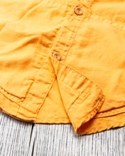 Tender Type 443 Short Sleeve Compass Pocket Shirt Annatto Dyed