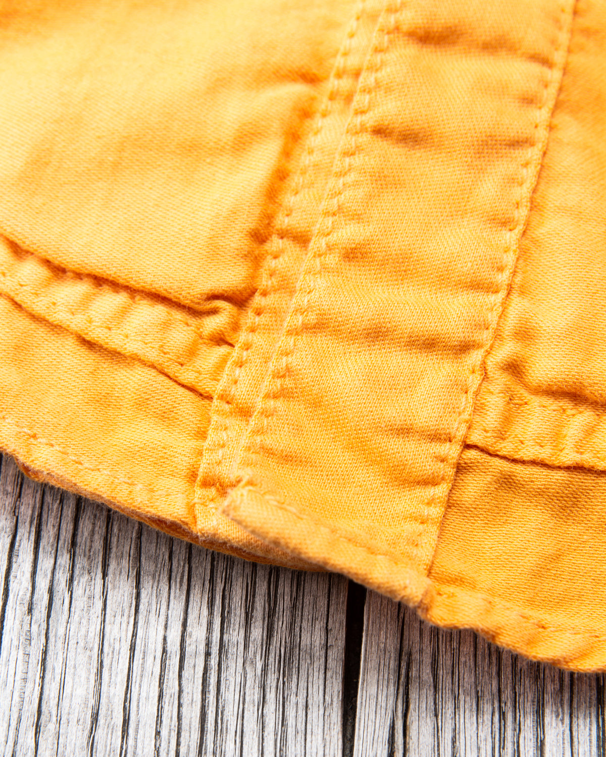 Tender Type 443 Short Sleeve Compass Pocket Shirt Annatto Dyed