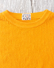 Tender Type 741 Rib Shoulder Pullover Annatto Dyed