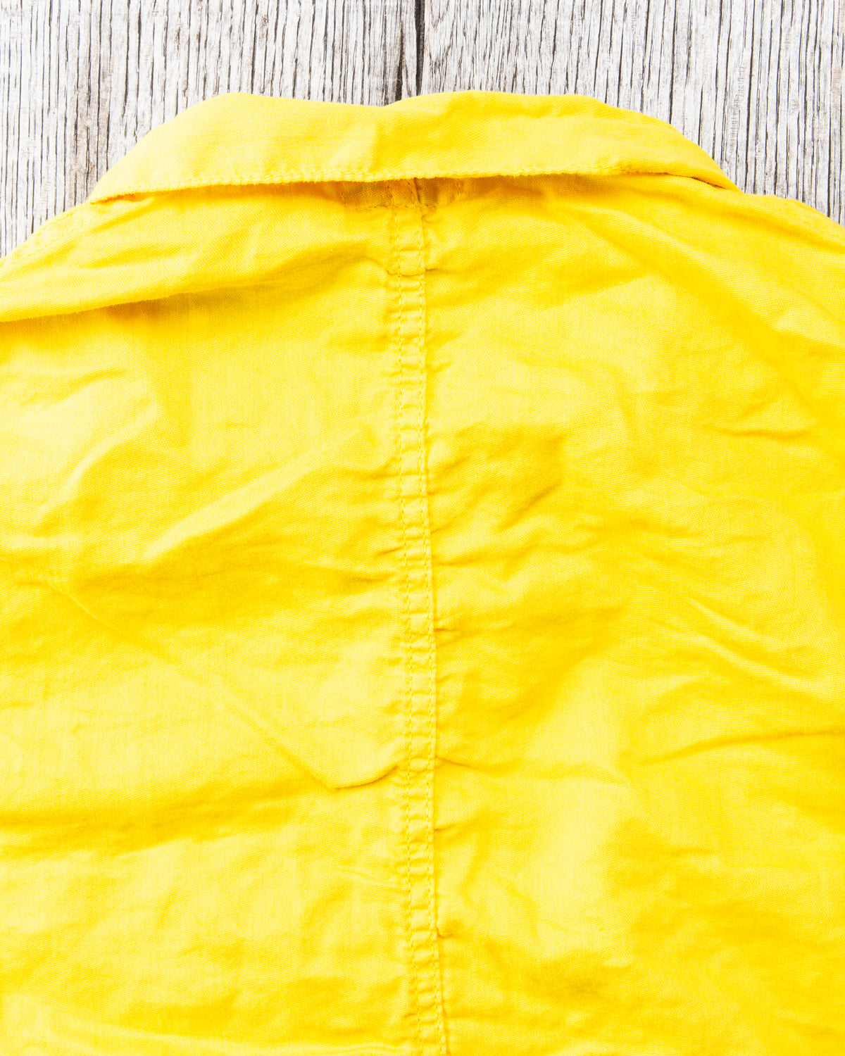Tender Type 441 Compass Pocket Shirt Turmeric Dyed