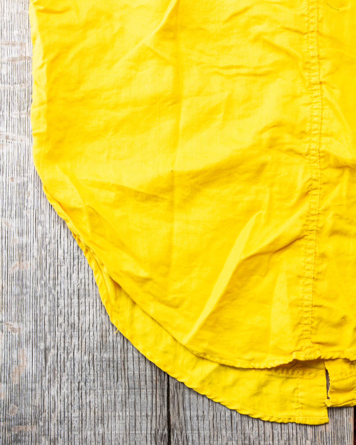 Tender Type 441 Compass Pocket Shirt Turmeric Dyed