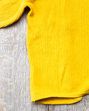 Tender Type 740 Bucket Pocket Rib Shoulder Cardigan Turmeric Dyed