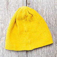 Tender Type 827 Drawn Knitted Hat Turmeric Dyed