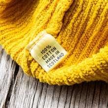 Tender Type 827 Drawn Knitted Hat Turmeric Dyed