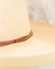 Chamula Brisa Forma Fedora Straw Hat Ala Grande