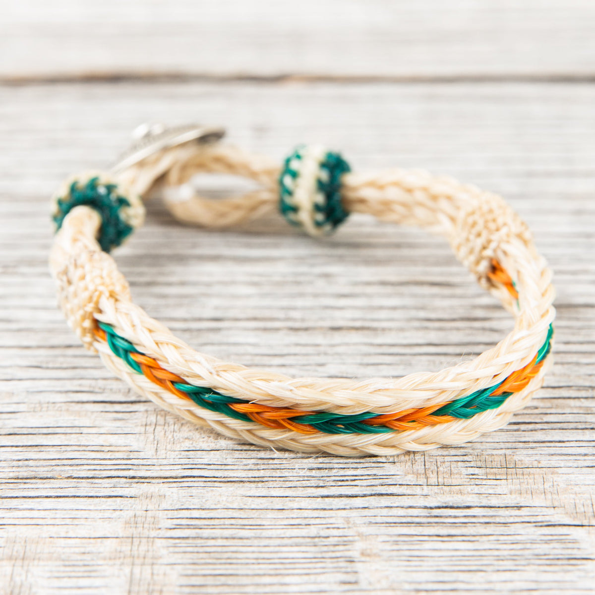 Chamula Turquoise Concho Bracelet #21