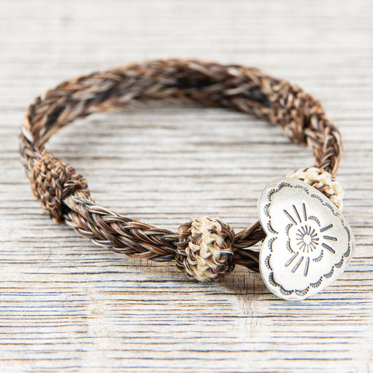 Chamula Heart Concho Bracelet #26