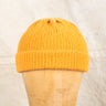 Tender Type 827 Drawn Knitted Hat Annatto Dyed