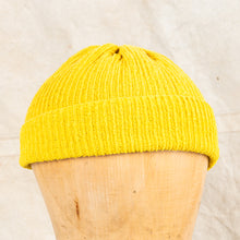 Tender Type 827 Drawn Knitted Hat Turmeric Dyed
