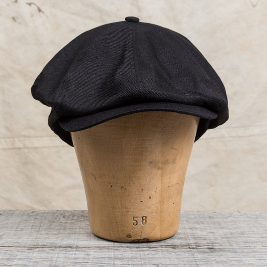 H. W. Dog & Co. Linen PK Cap Black D-00521