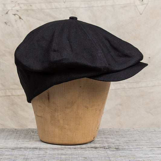 H. W. Dog & Co. Linen PK Cap Black D-00521