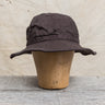 H. W. Dog & Co. Linen Fatigue Hat "Daisy Mae" Brown