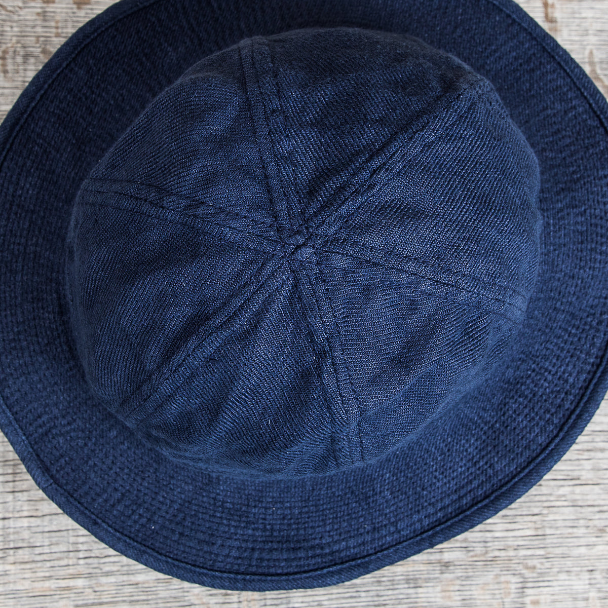 H. W. Dog & Co. Linen Fatigue Hat "Daisy Mae" Navy