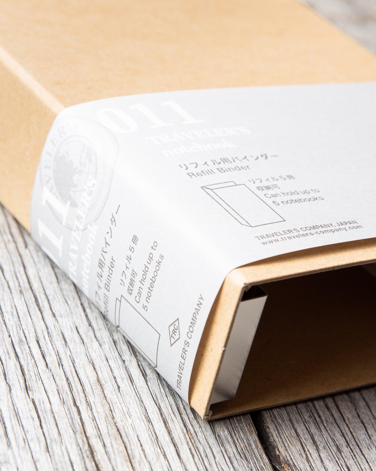 Traveler's Company #011 Regular Notebook Refill Binder