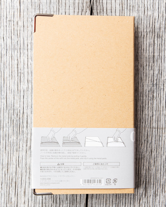 Traveler's Company #011 Regular Notebook Refill Binder