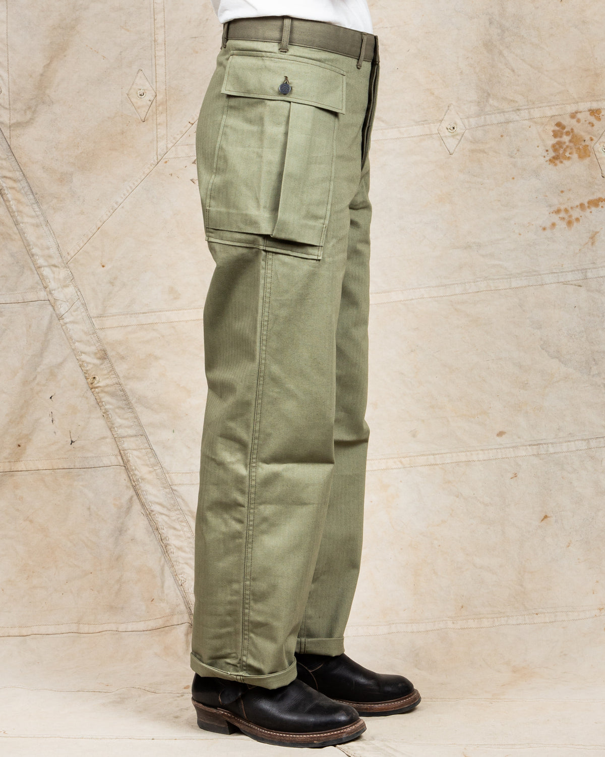 Warehouse & Co Lot 1098 U.S. Army Herringbone Pant