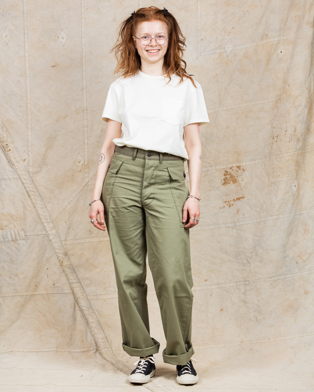 Warehouse & Co Lot 1098 U.S. Army Herringbone Pant
