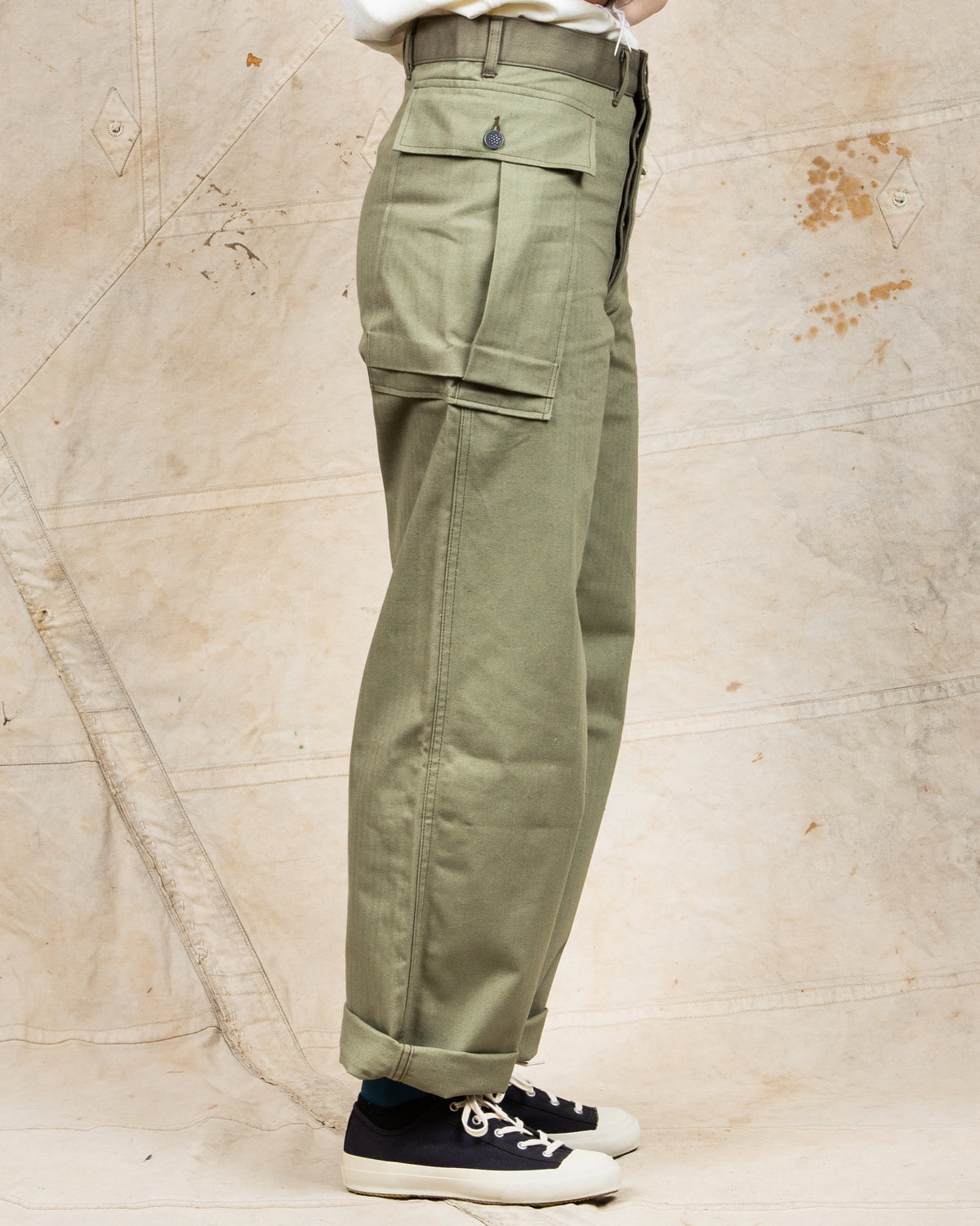 Warehouse & Co Lot 1098 U.S. Army Herringbone Pant
