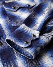 Indigofera Dollard Shirt Flannel Check Blue / White