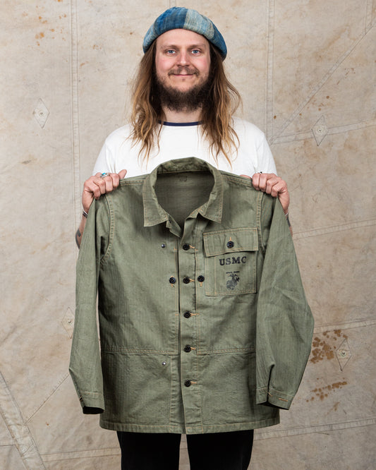Second Hand Buzz Rickson's USMC P-44 HBT Jacket Size 36