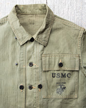 Second Hand Buzz Rickson's USMC P-44 HBT Jacket Size 36