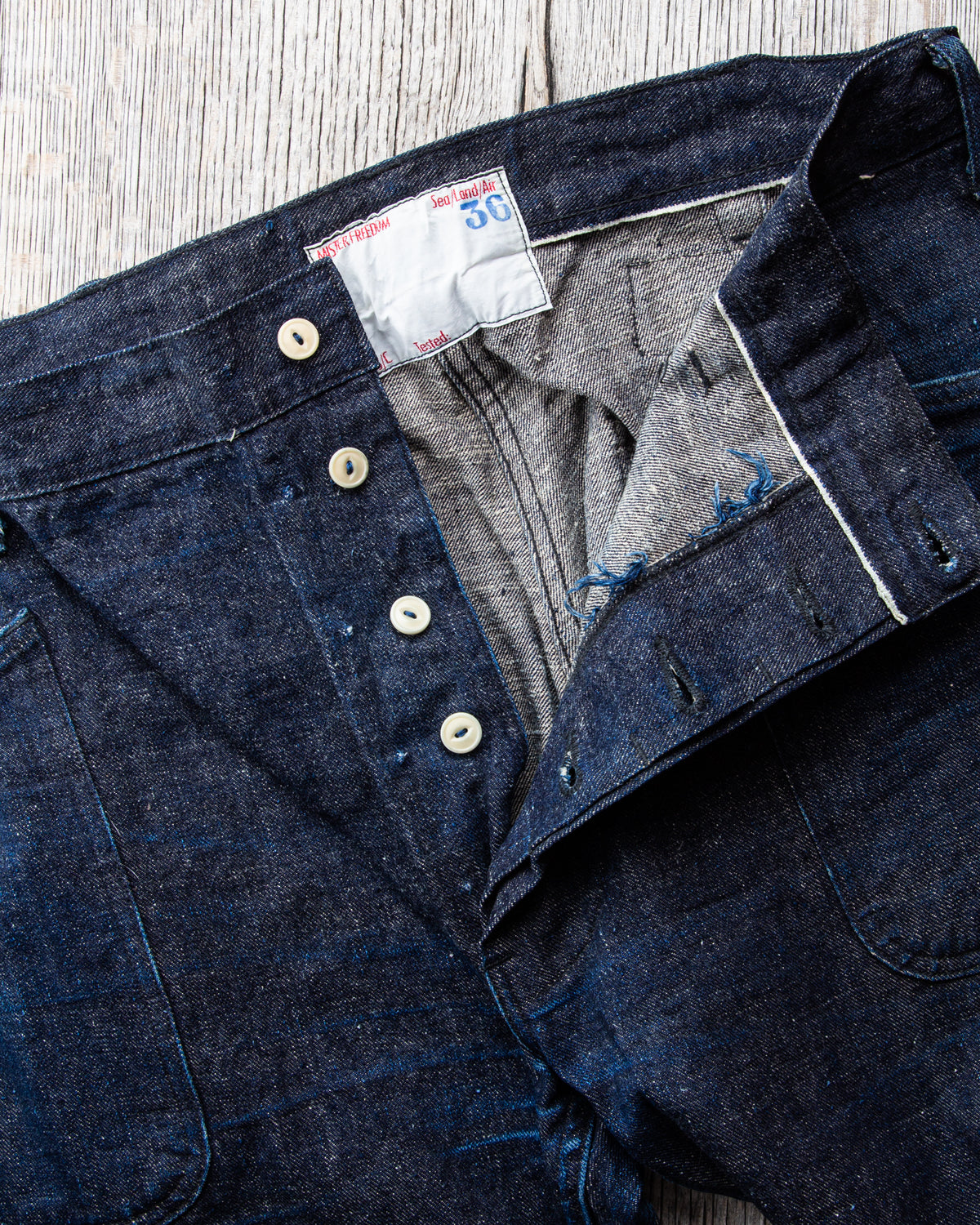 Second Hand Mister Freedom USN Topsiders Okinawa  Pants W 36