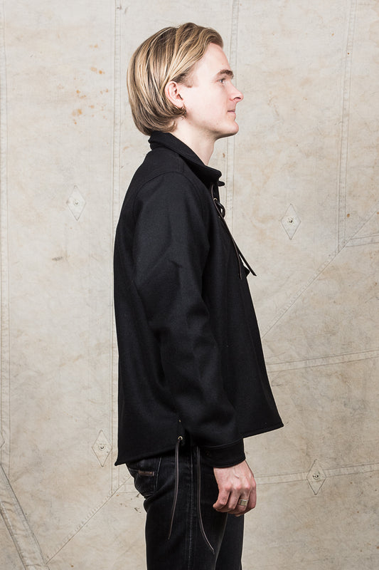 Indigofera Stubb Wool Jacket Black