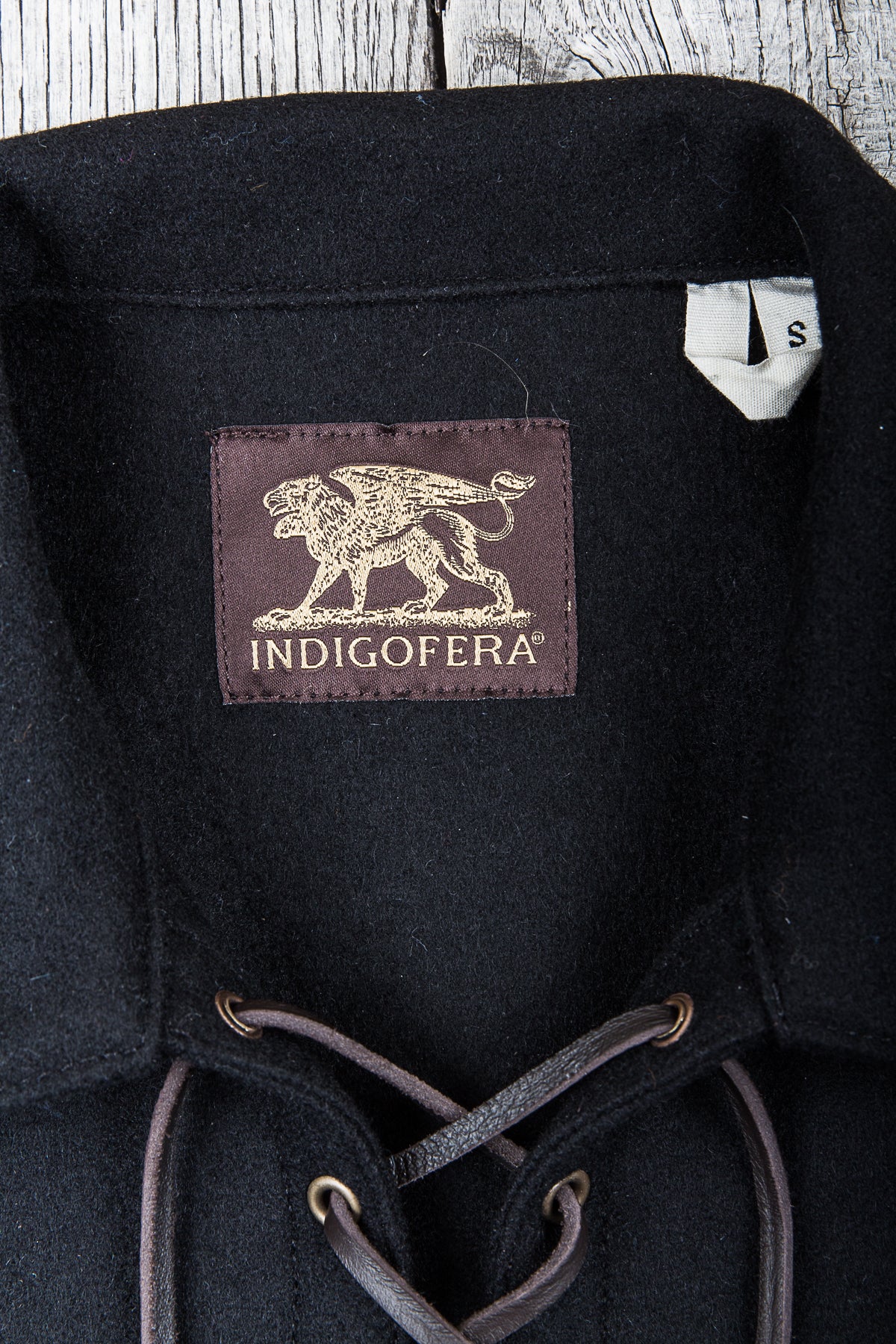Indigofera Stubb Wool Jacket Black
