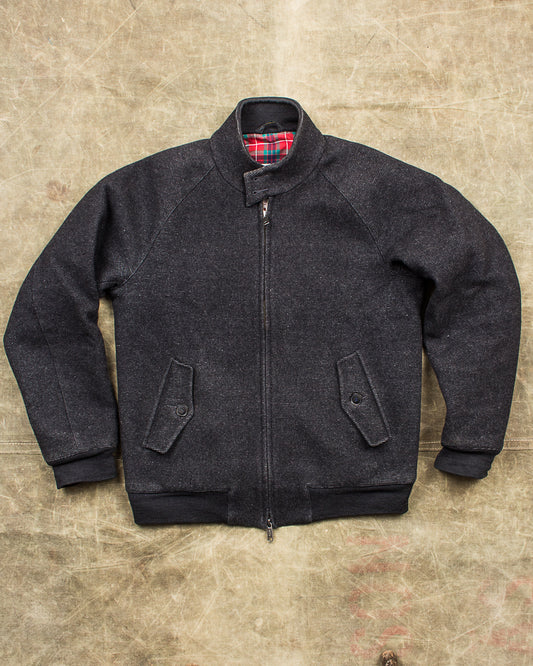 Second Hand Baracuta Harrington Wool Tweed Jacket Size 40