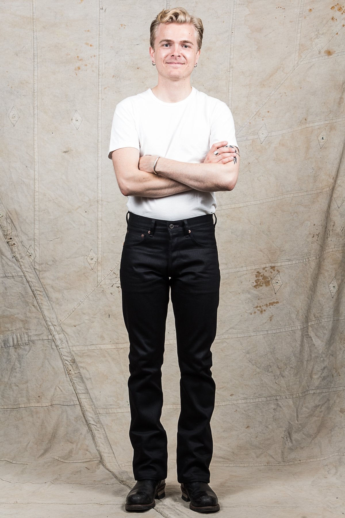 Indigofera Hawk Jeans Gunpowder Black