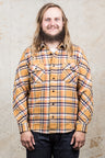 Indigofera Bryson Shirt Mustard/Navy/Pink