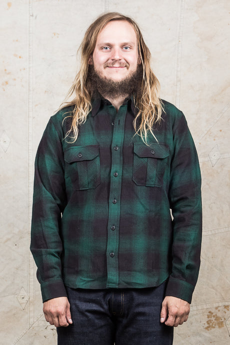 Indigofera Walton Shirt Black/Green