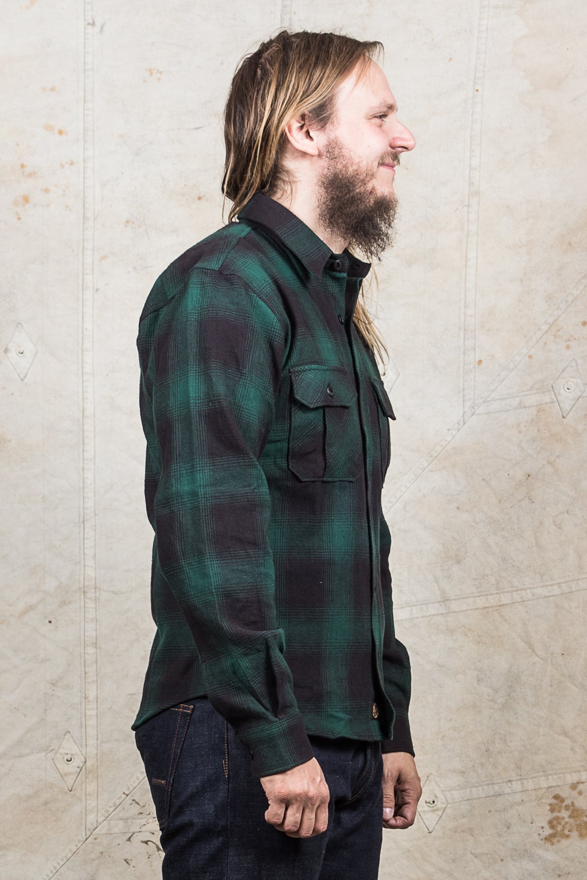 Indigofera Walton Shirt Black/Green