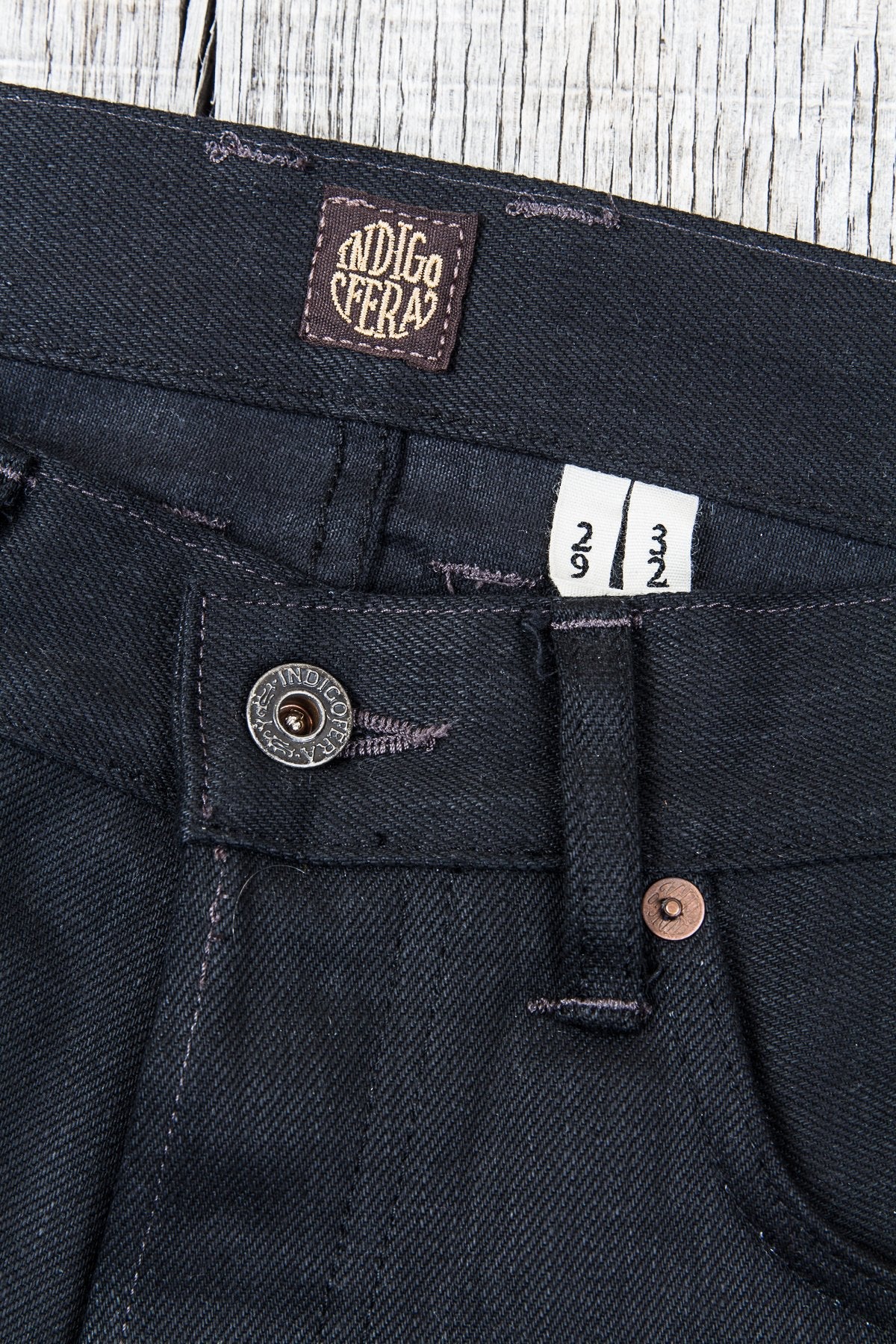 Indigofera Hawk Jeans Gunpowder Black