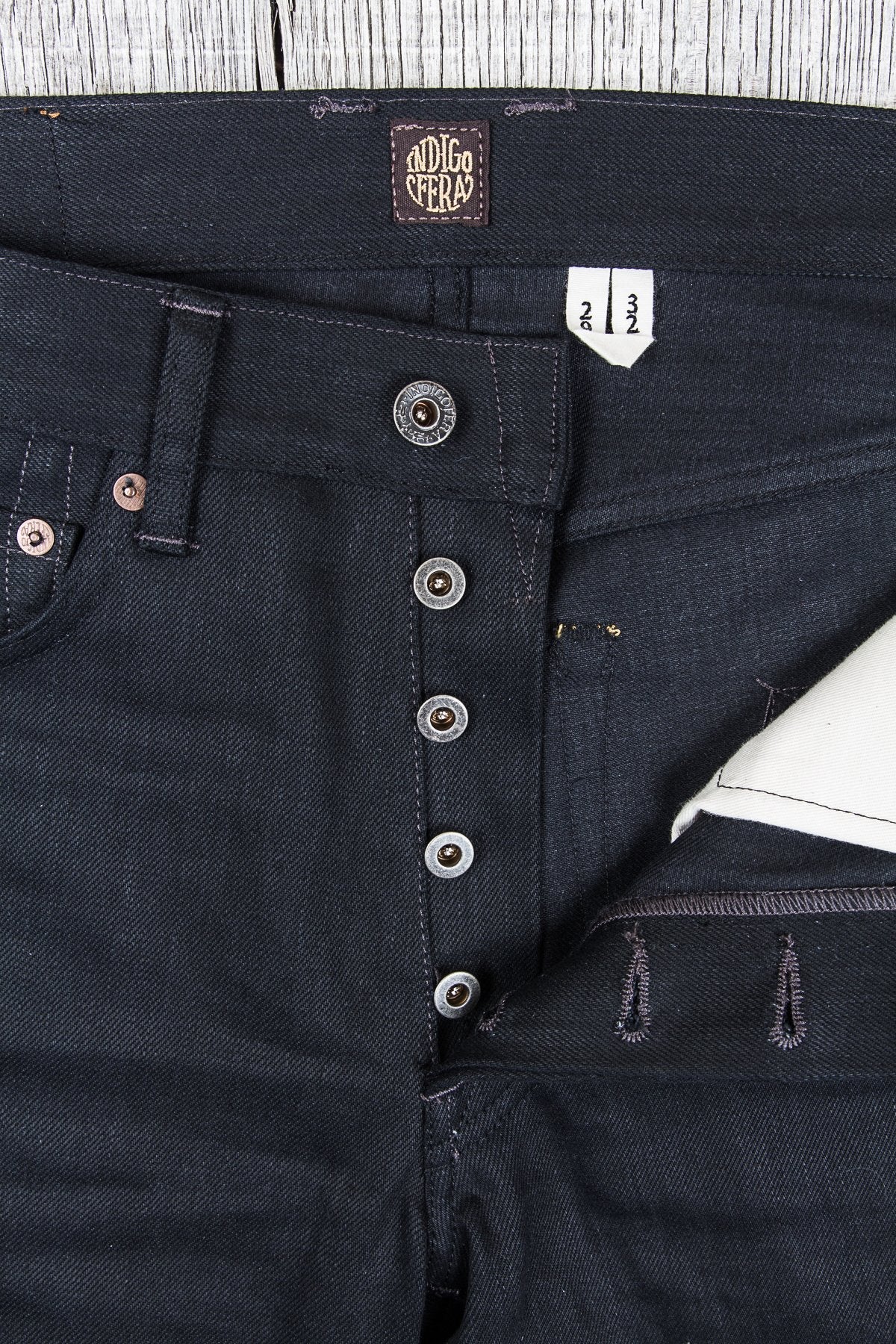 Indigofera Hawk Jeans Gunpowder Black