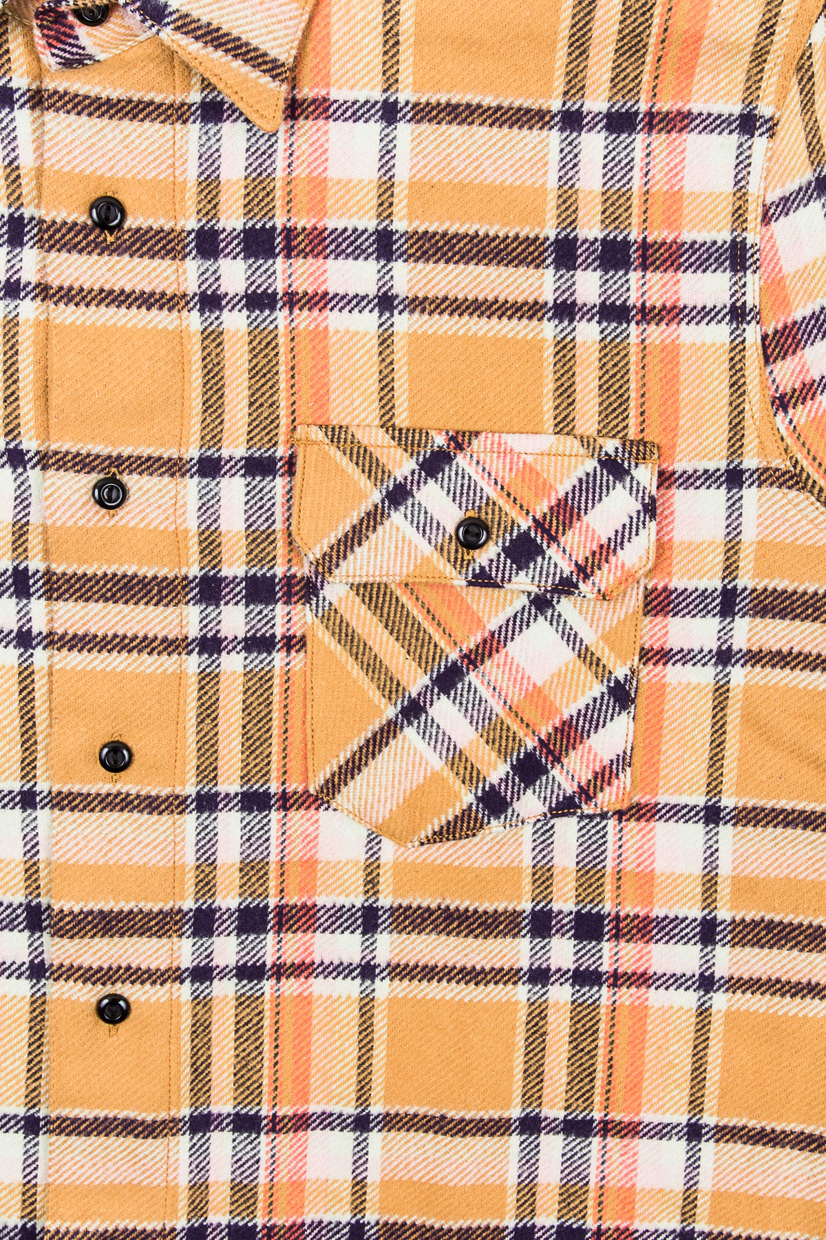 Indigofera Bryson Shirt Mustard/Navy/Pink