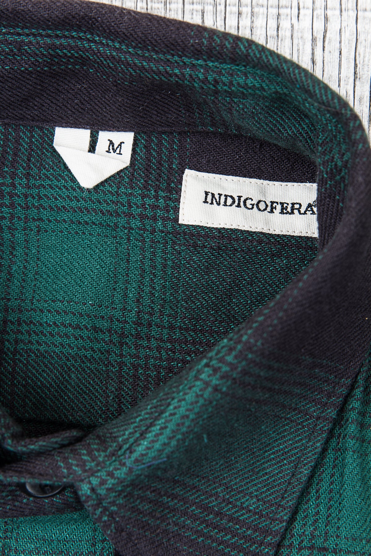 Indigofera Walton Shirt Black/Green