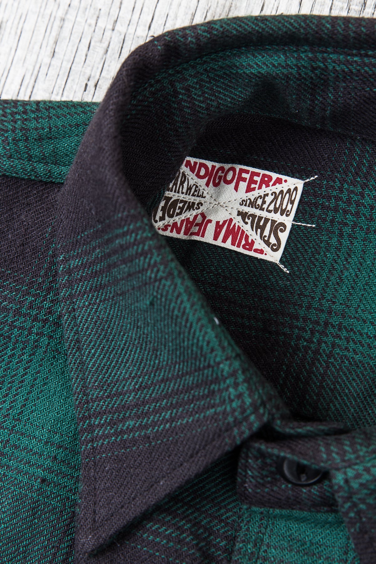 Indigofera Walton Shirt Black/Green