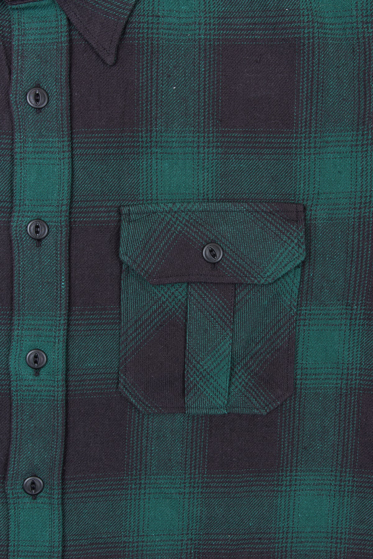 Indigofera Walton Shirt Black/Green