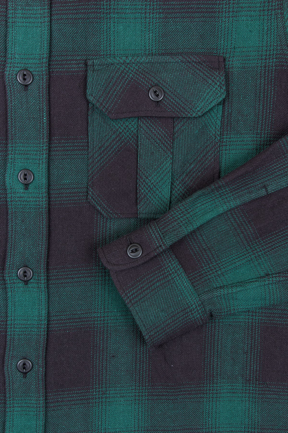 Indigofera Walton Shirt Black/Green