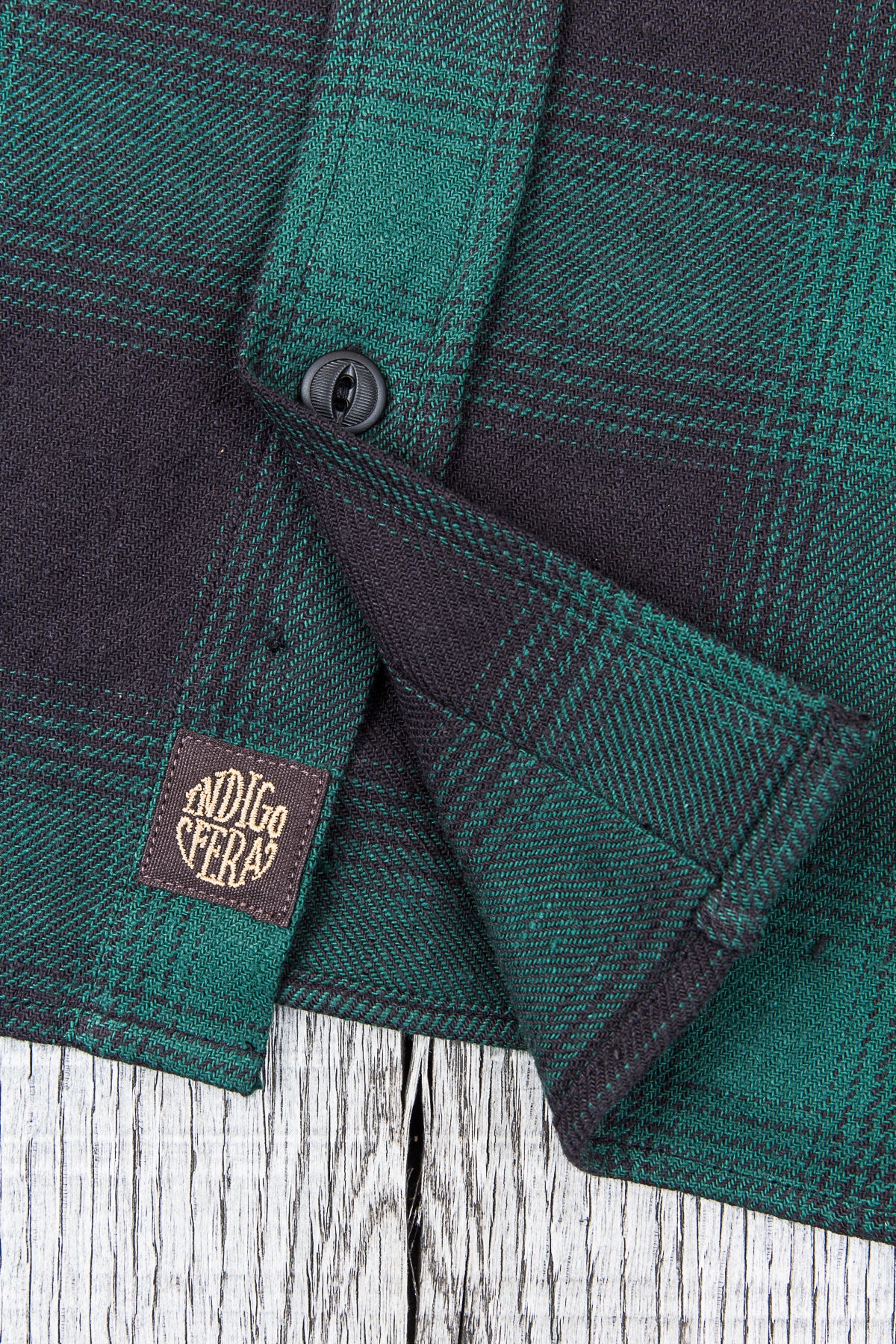 Indigofera Walton Shirt Black/Green