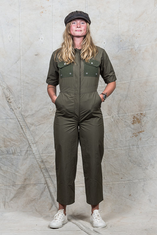 W'menswear Tropical Fieldwork Suit Green