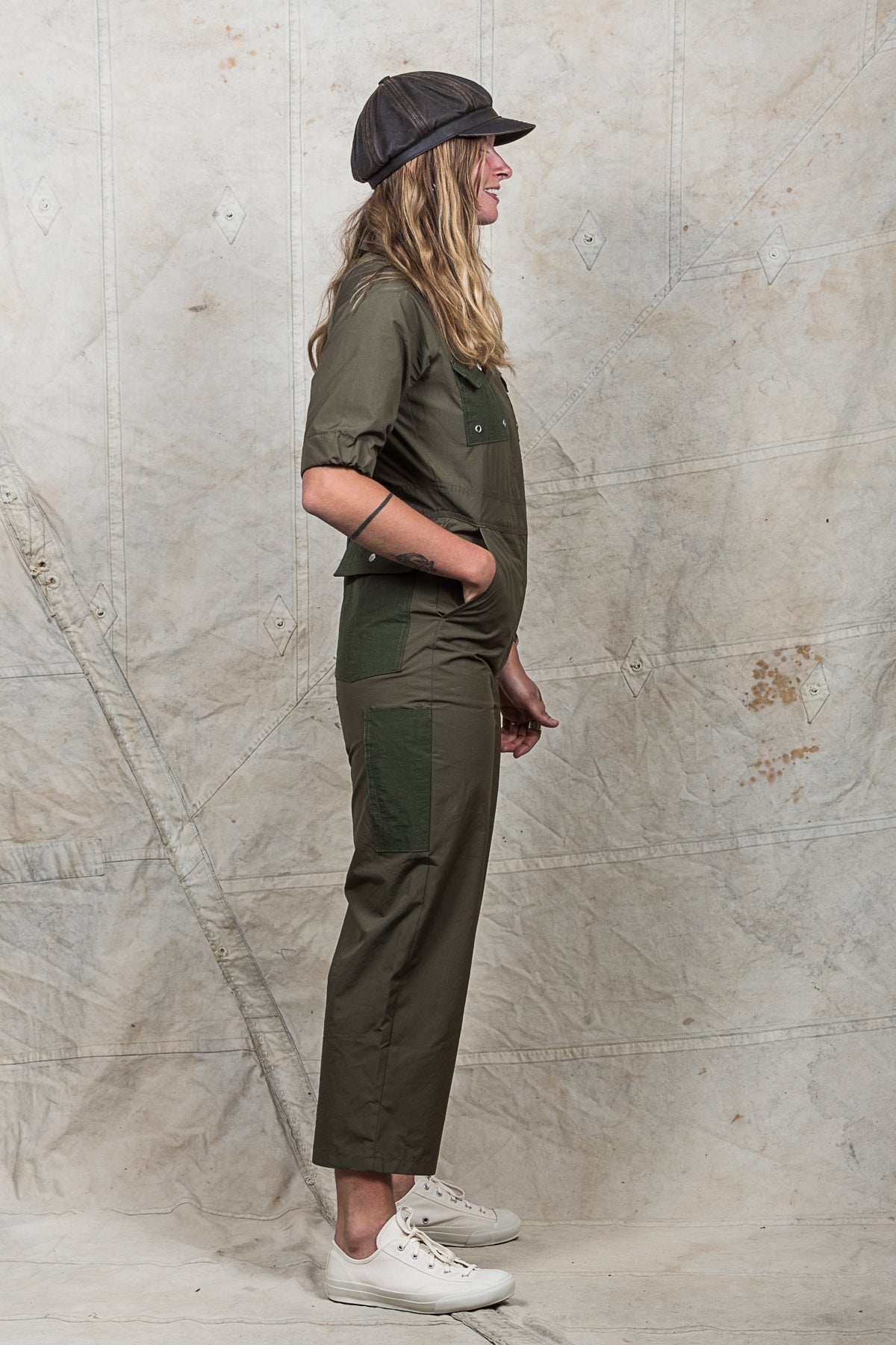 W'menswear Tropical Fieldwork Suit Green